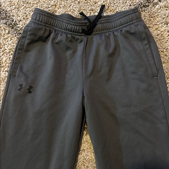 Under Armour purple/black & gray/black loose fit jogger pants size youth Large - Picture 9 of 10